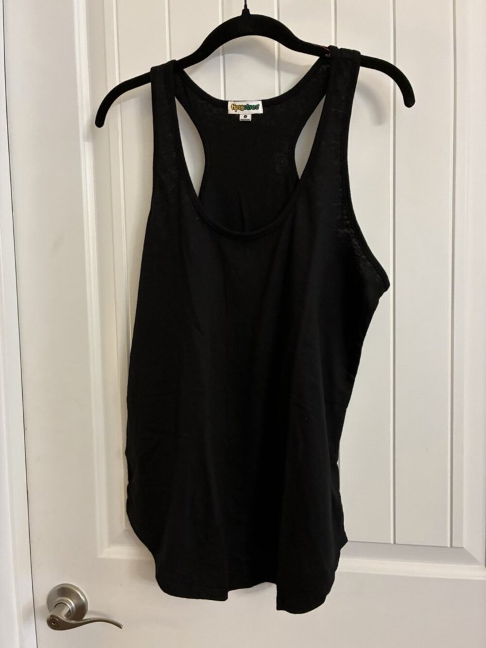 Tipsy Elves Tank Top In Black Size Large PTP 19”